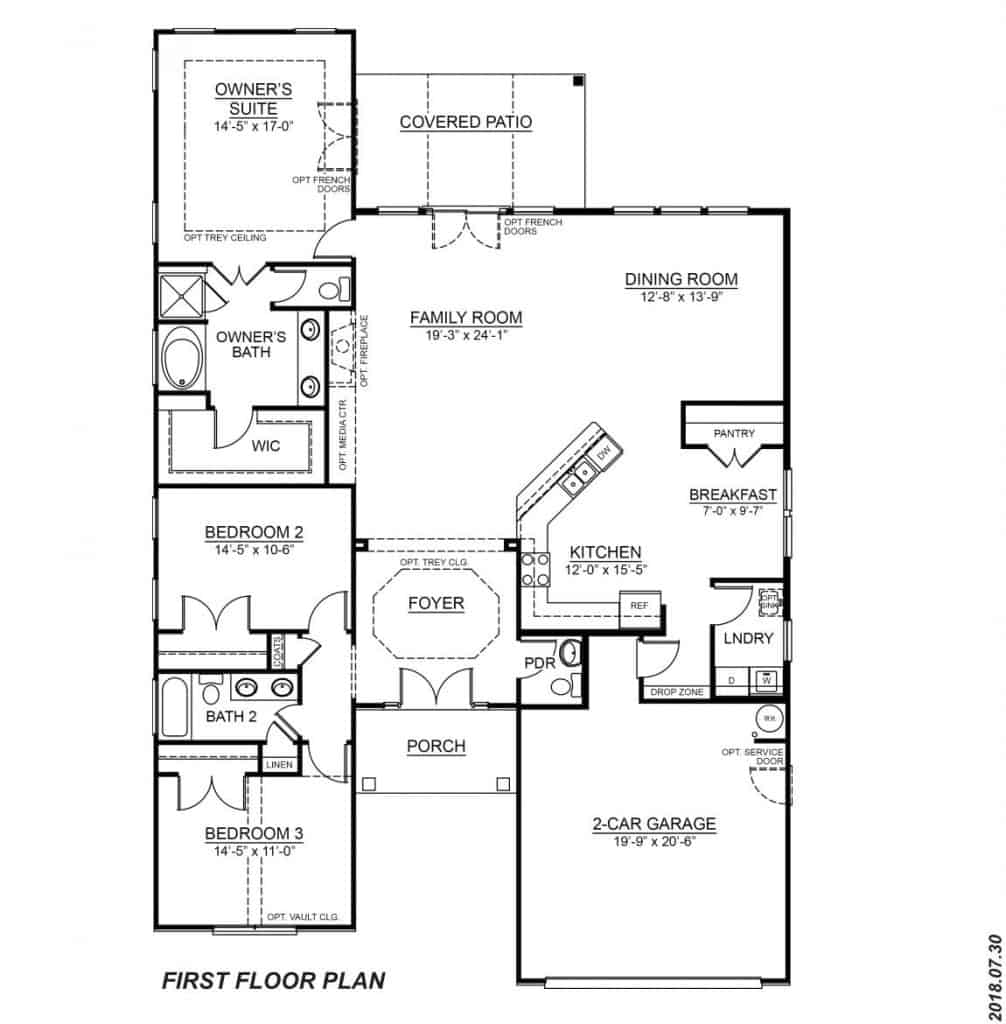 DR Horton Coastal Floor Plan - ROOST™ Real Estate